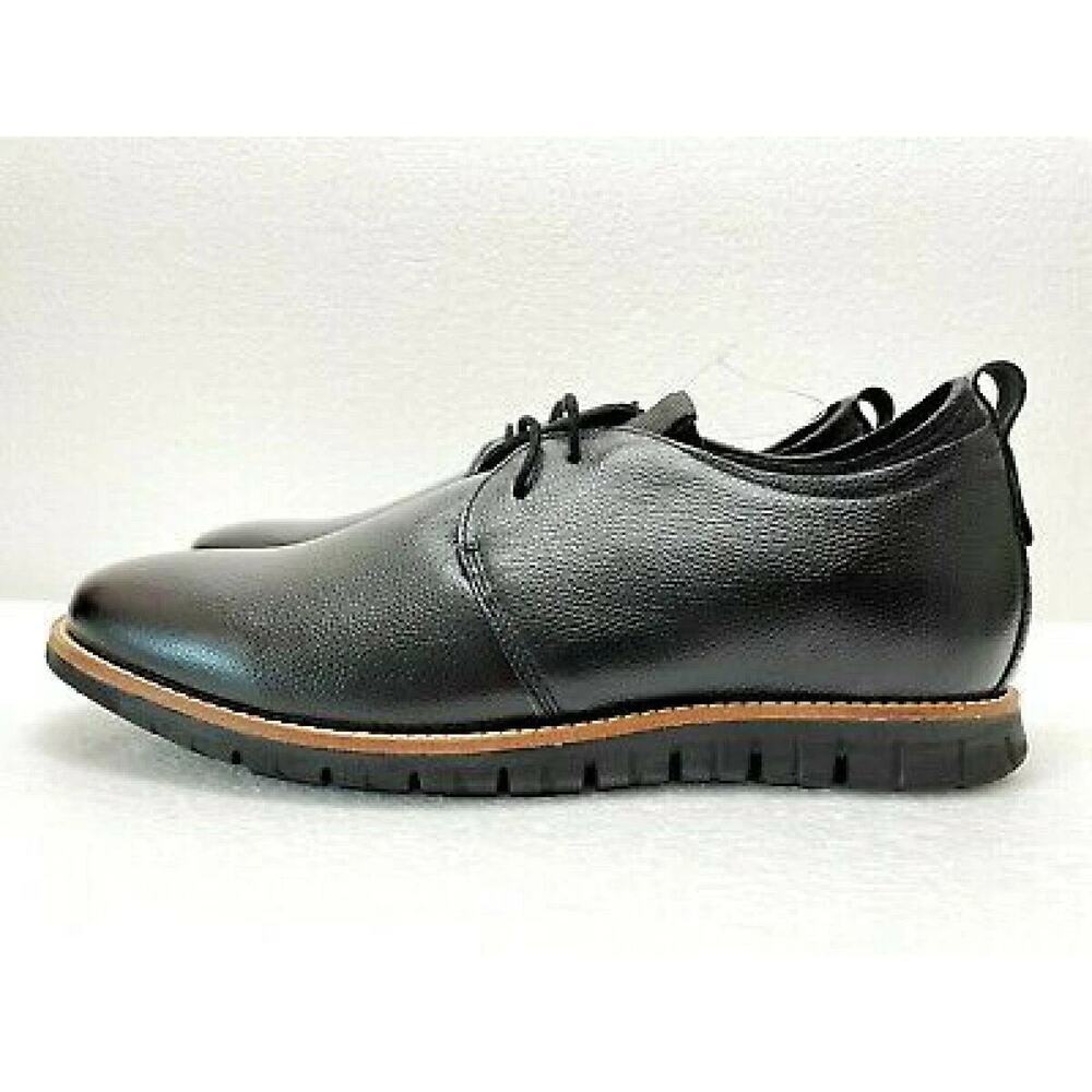 Hush Puppies Men's Colby Oxford Black Dress Leather Shoe Black Size 11 NWB! - Picture 5 of 7